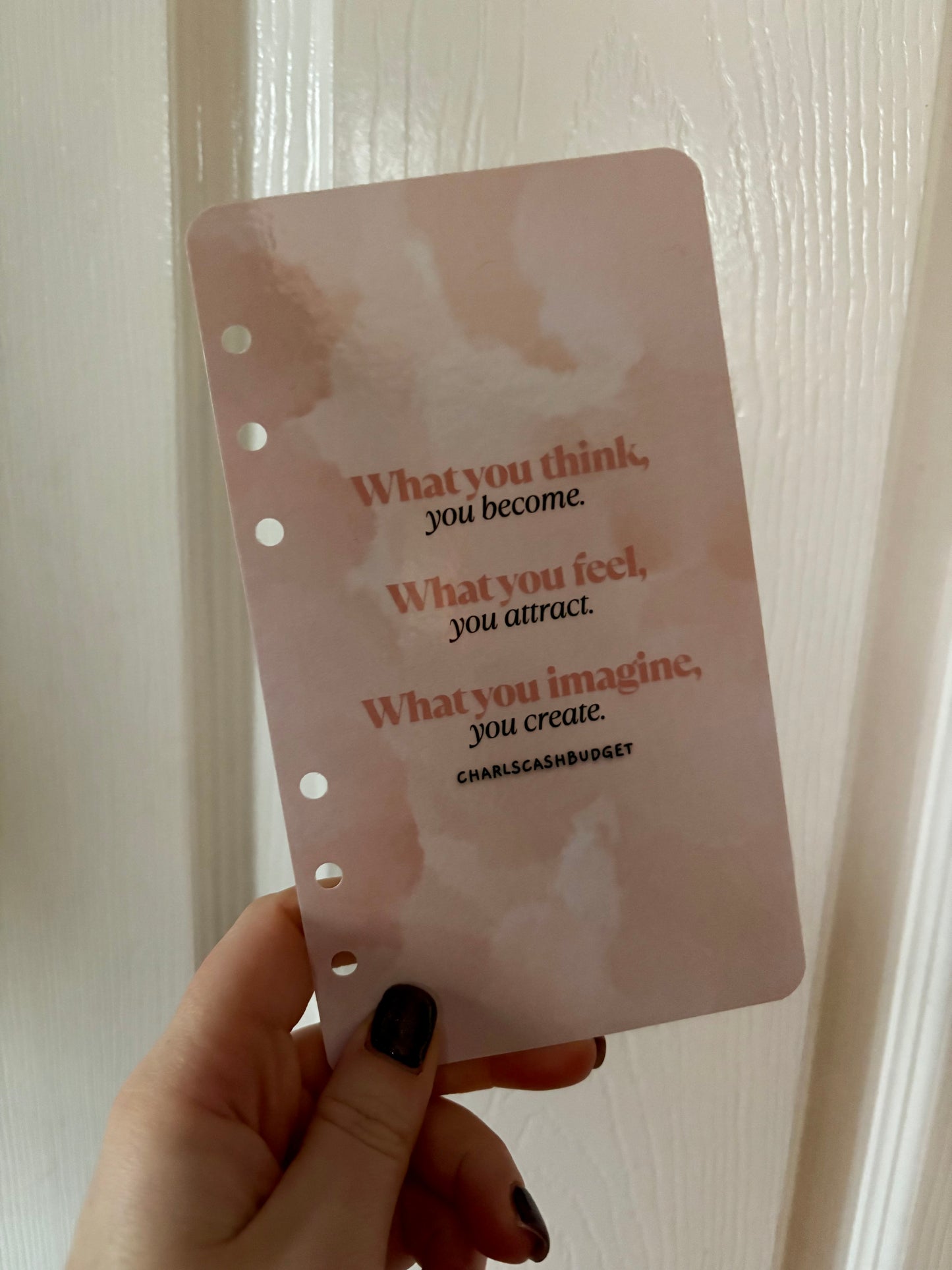 What You Think…Dashboard