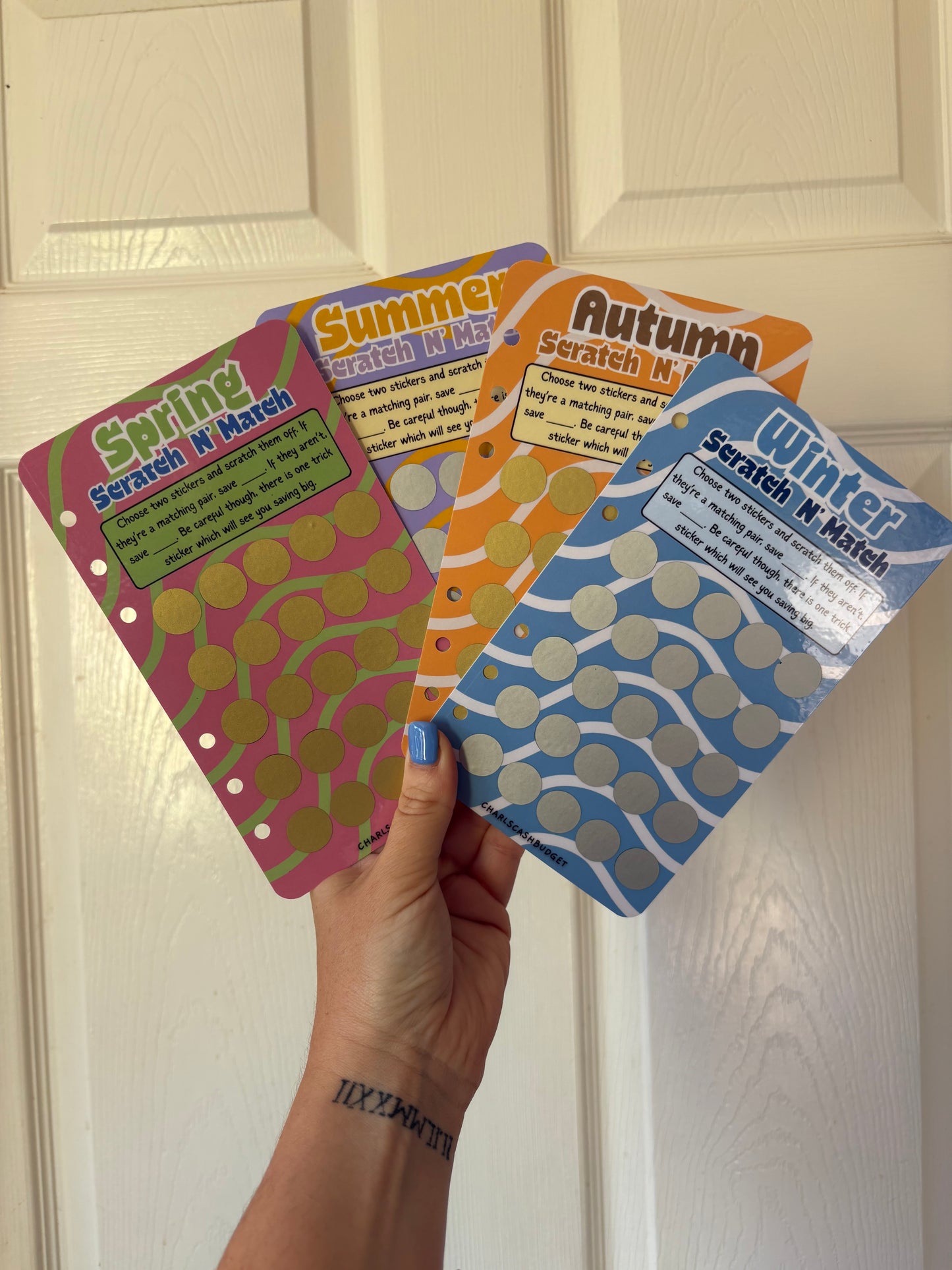 Seasonal Scratch N’ Match Dashboard Savings Challenge