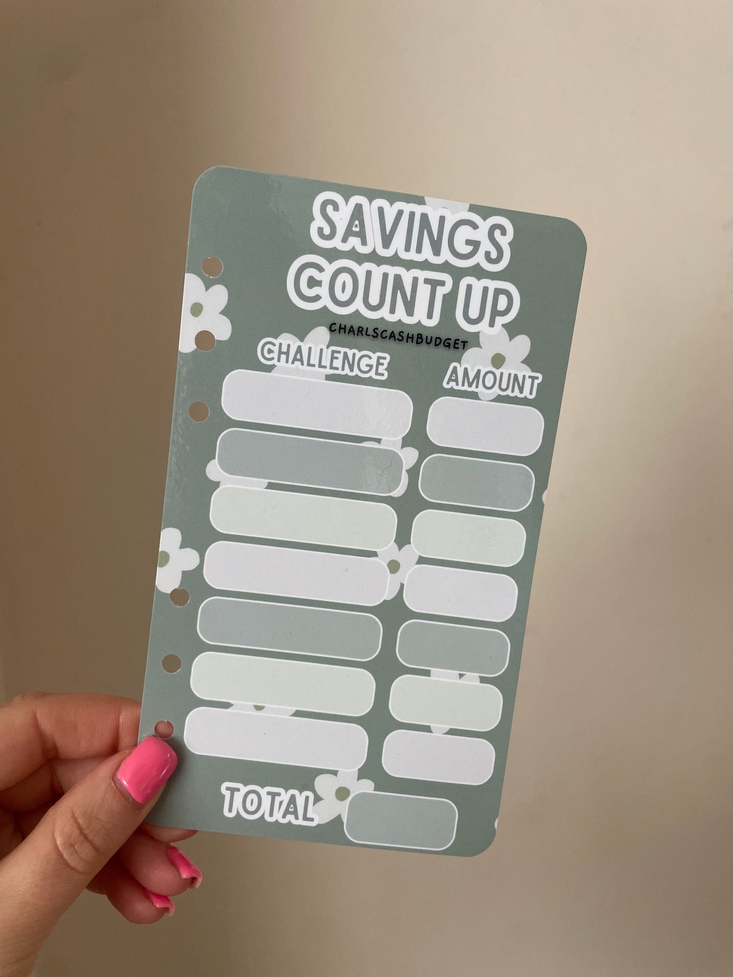 Savings Count Up Dashboards