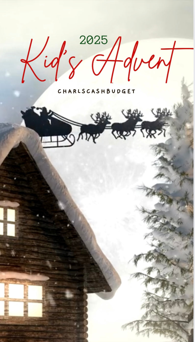 *PRE-ORDER* Santa’s Little Saver - Children’s Advent