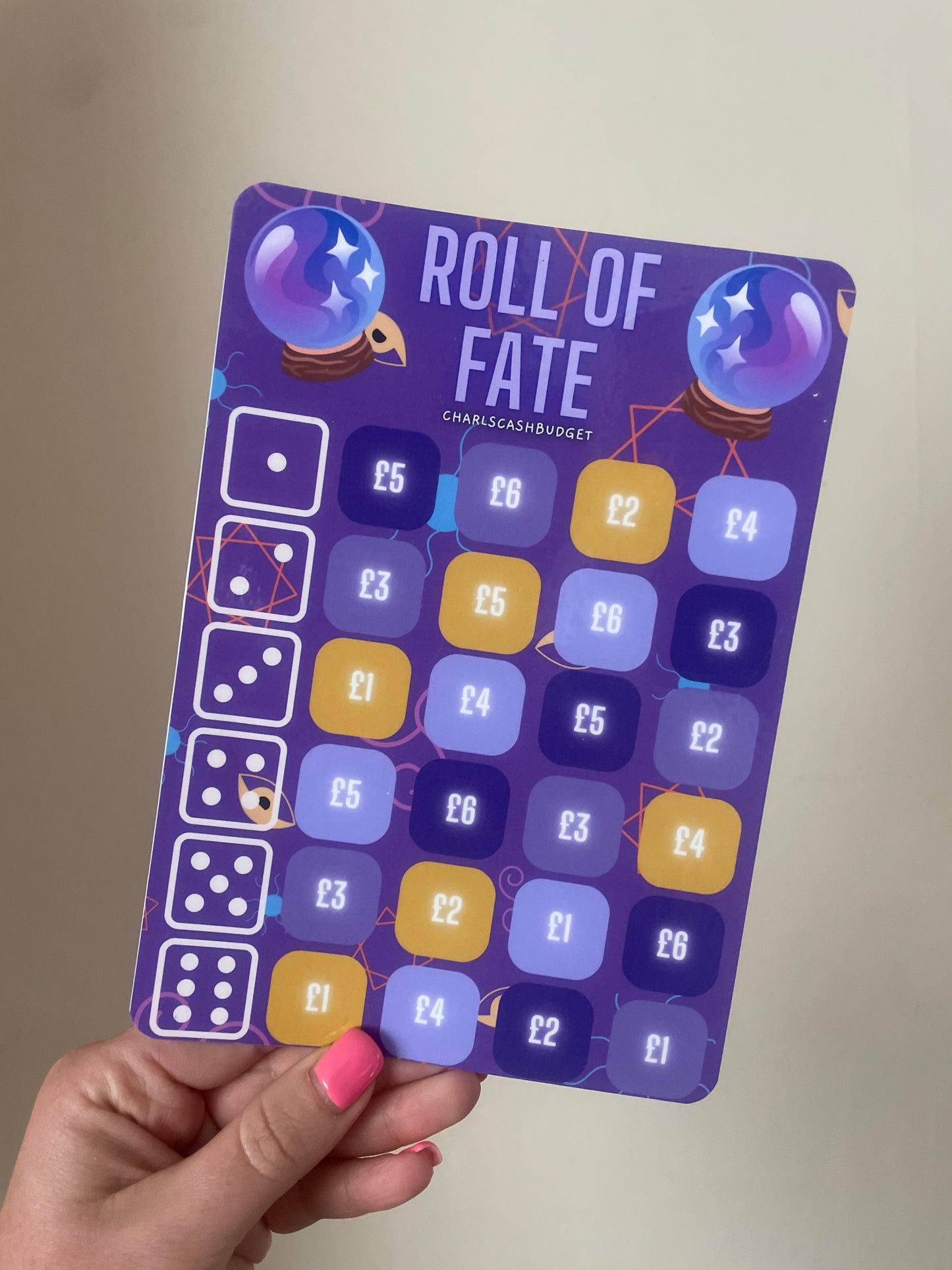 Roll of Fate Savings Challenge