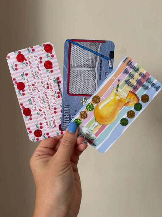 Off Campus Inspired Scratch Off Savings Trackers