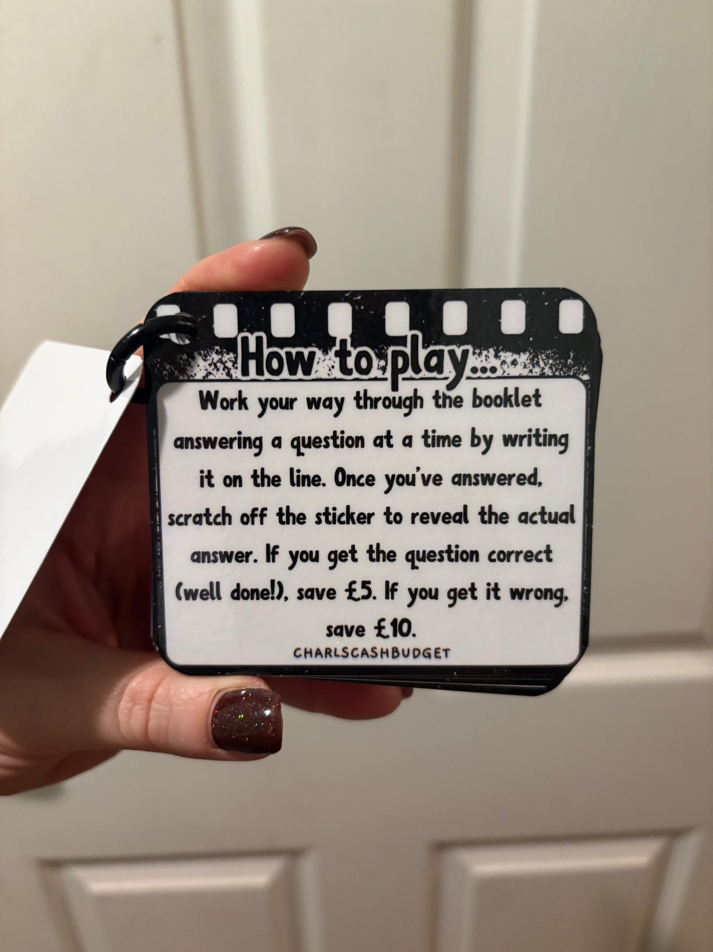 Movie Trivia Saver Booklet