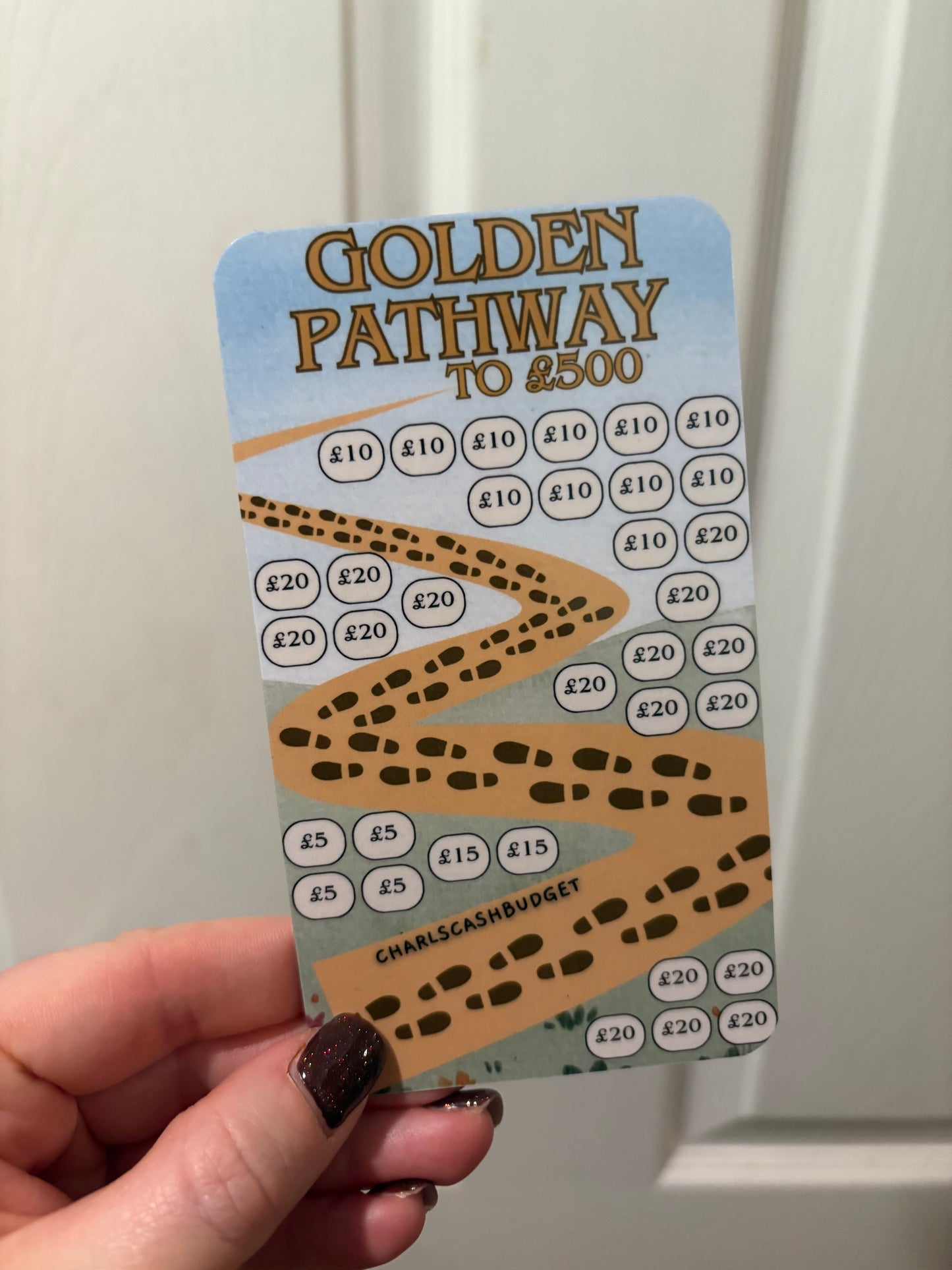 Golden Pathway to £500 Savings Challenge
