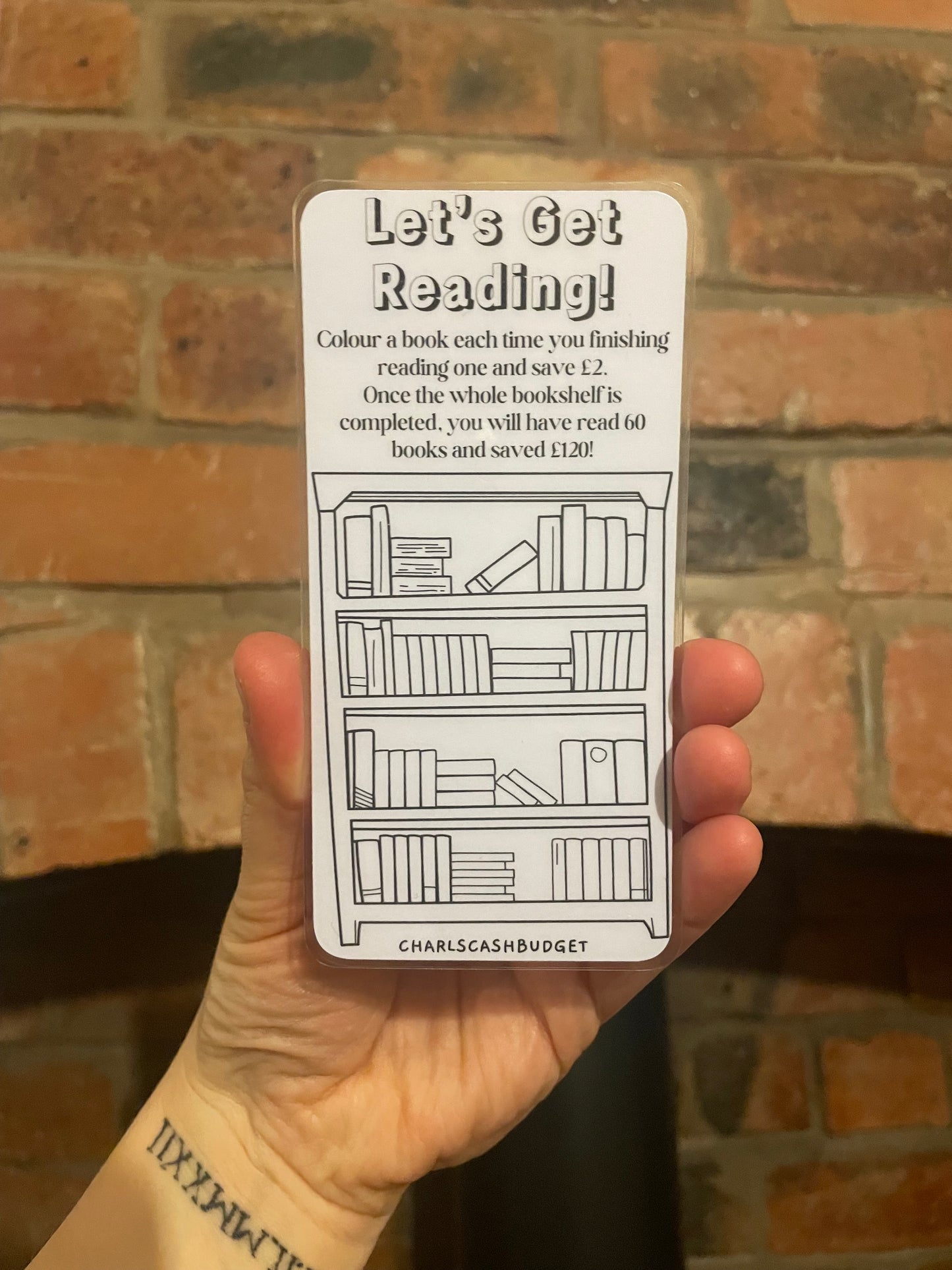 Bookmark Savings Challenge