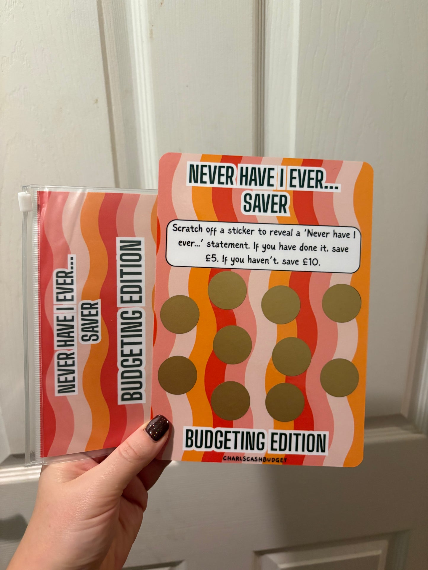 NHIE…Budgeting Edition A5 Savings Challenge