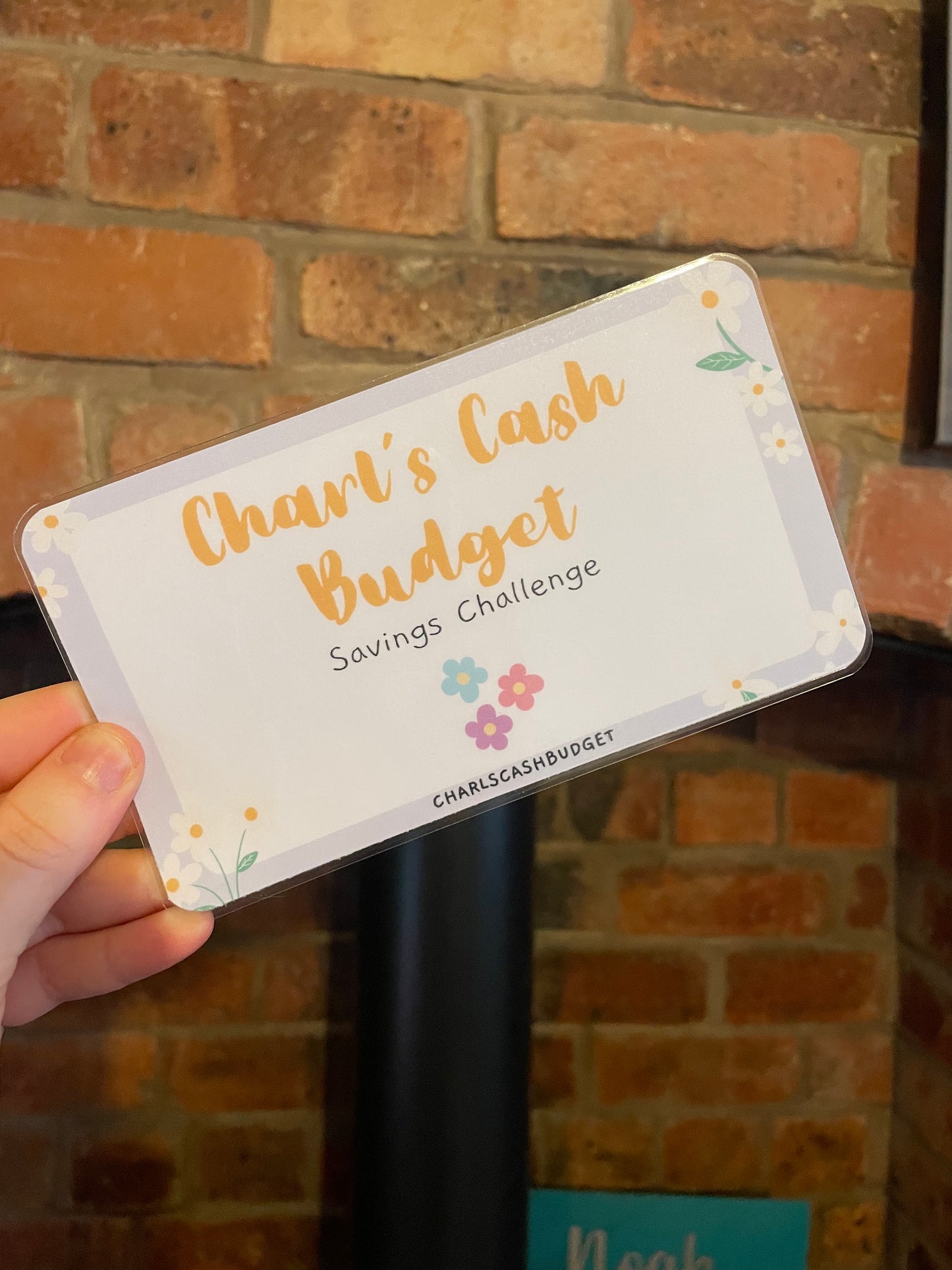 Charl’s Cash Budget Savings Challenge