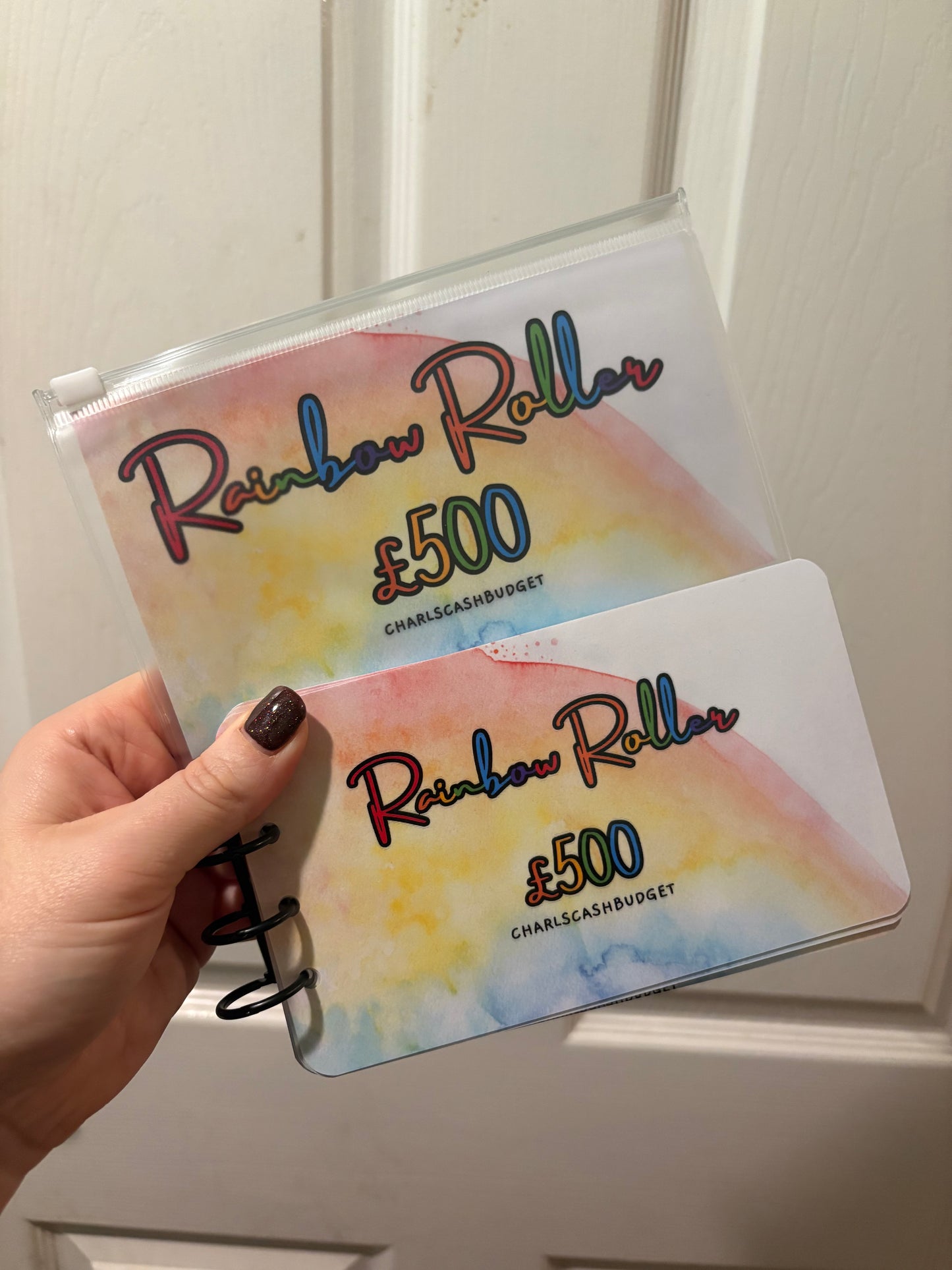 Rainbow Roller (£500) Booklet