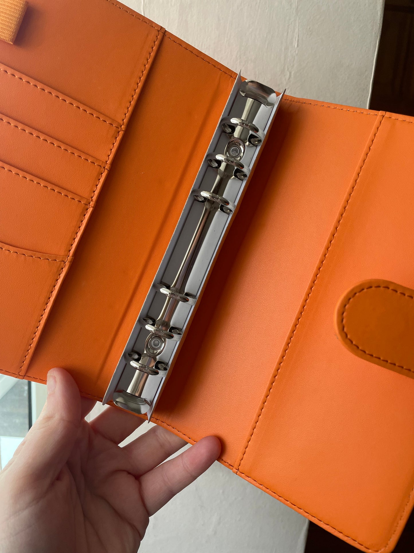 Orange A6 Budget Binder