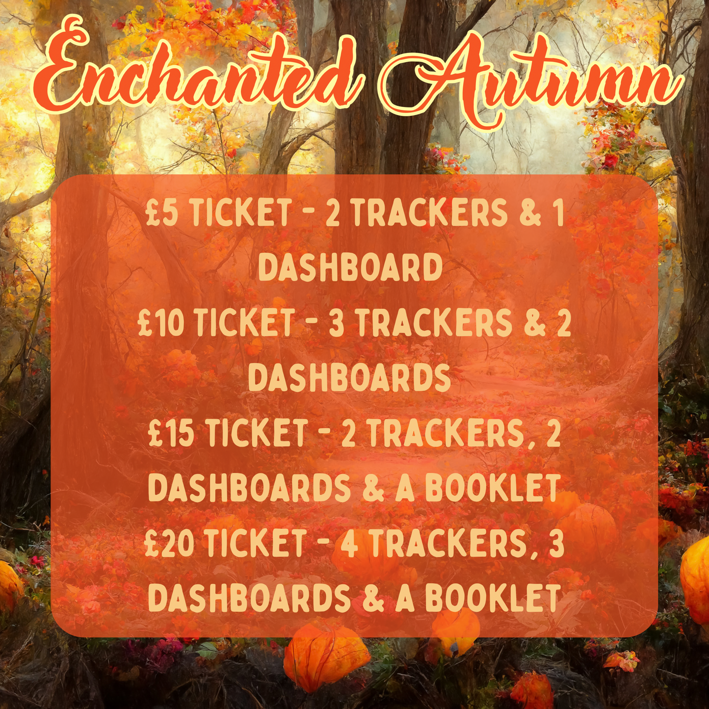 ✨🍂 October Live Evening - Enchanted Autumn 🍂✨