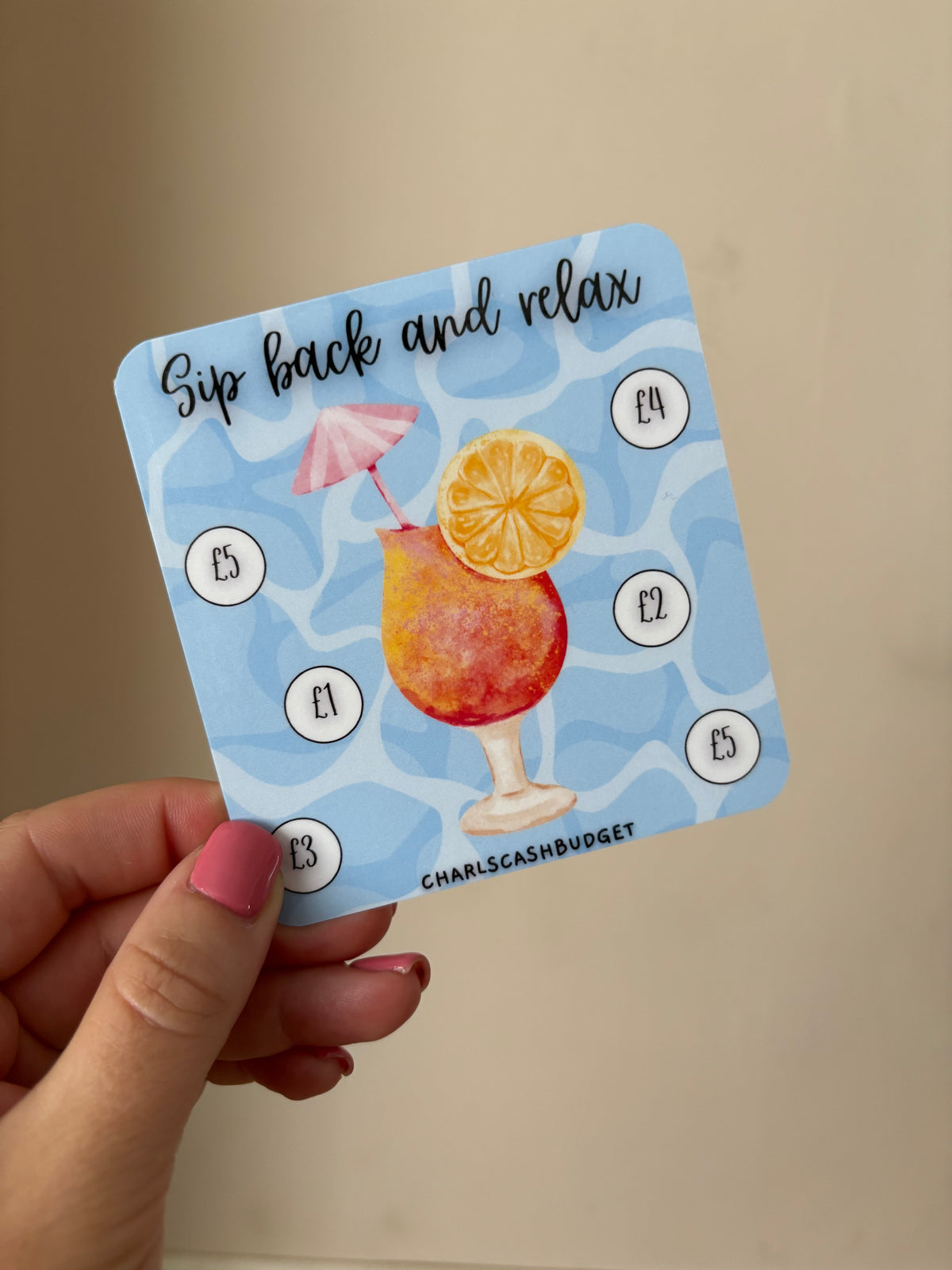 Mini Savings Trackers