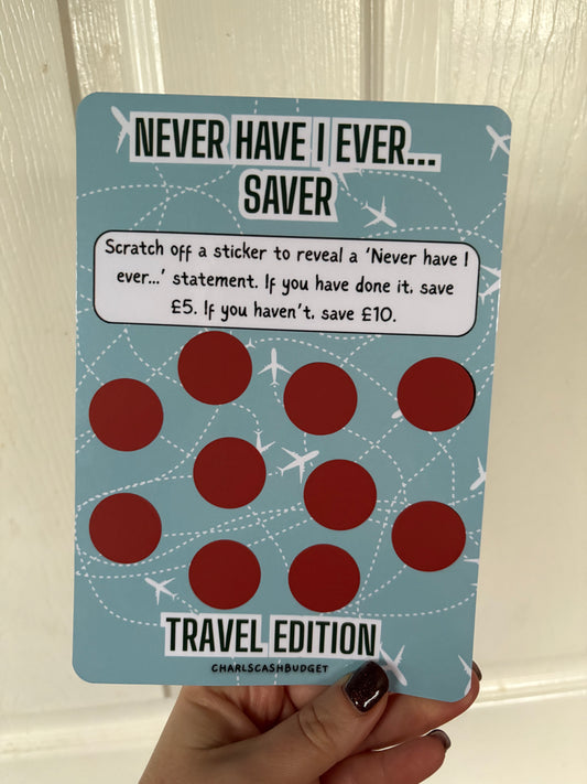 NHIE…Travel Edition A5 Savings Challenge