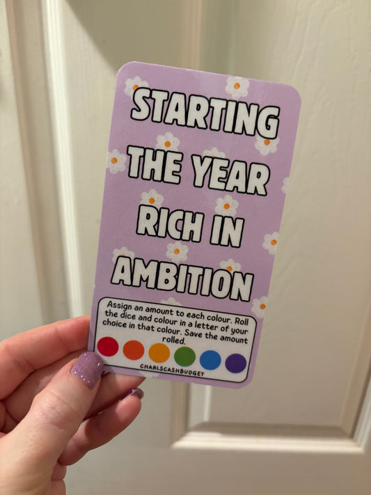 Starting the Year… Savings Challenge