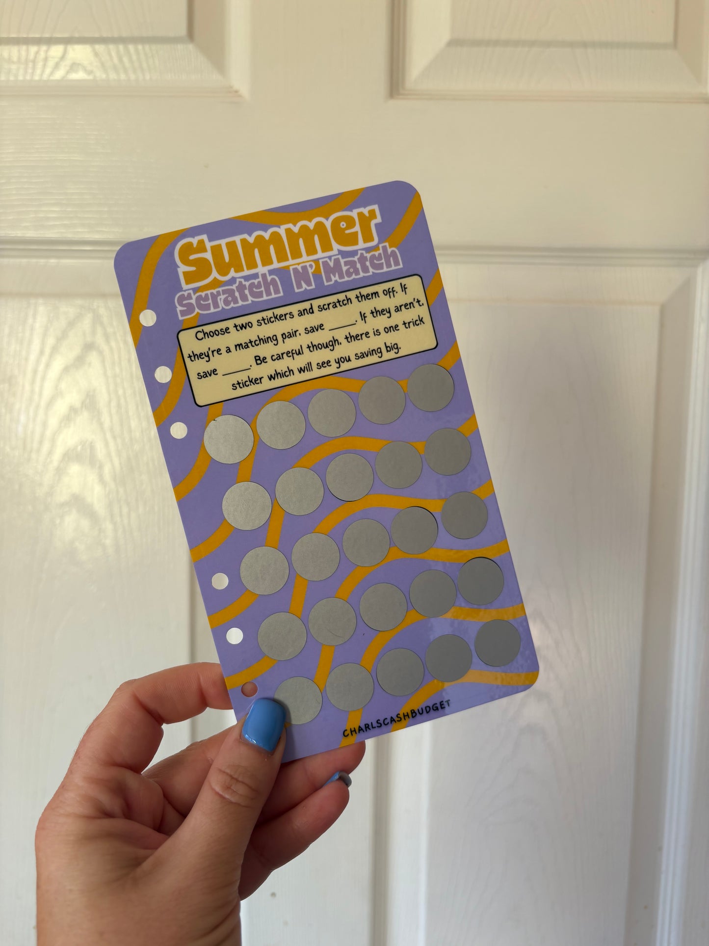 Seasonal Scratch N’ Match Dashboard Savings Challenge