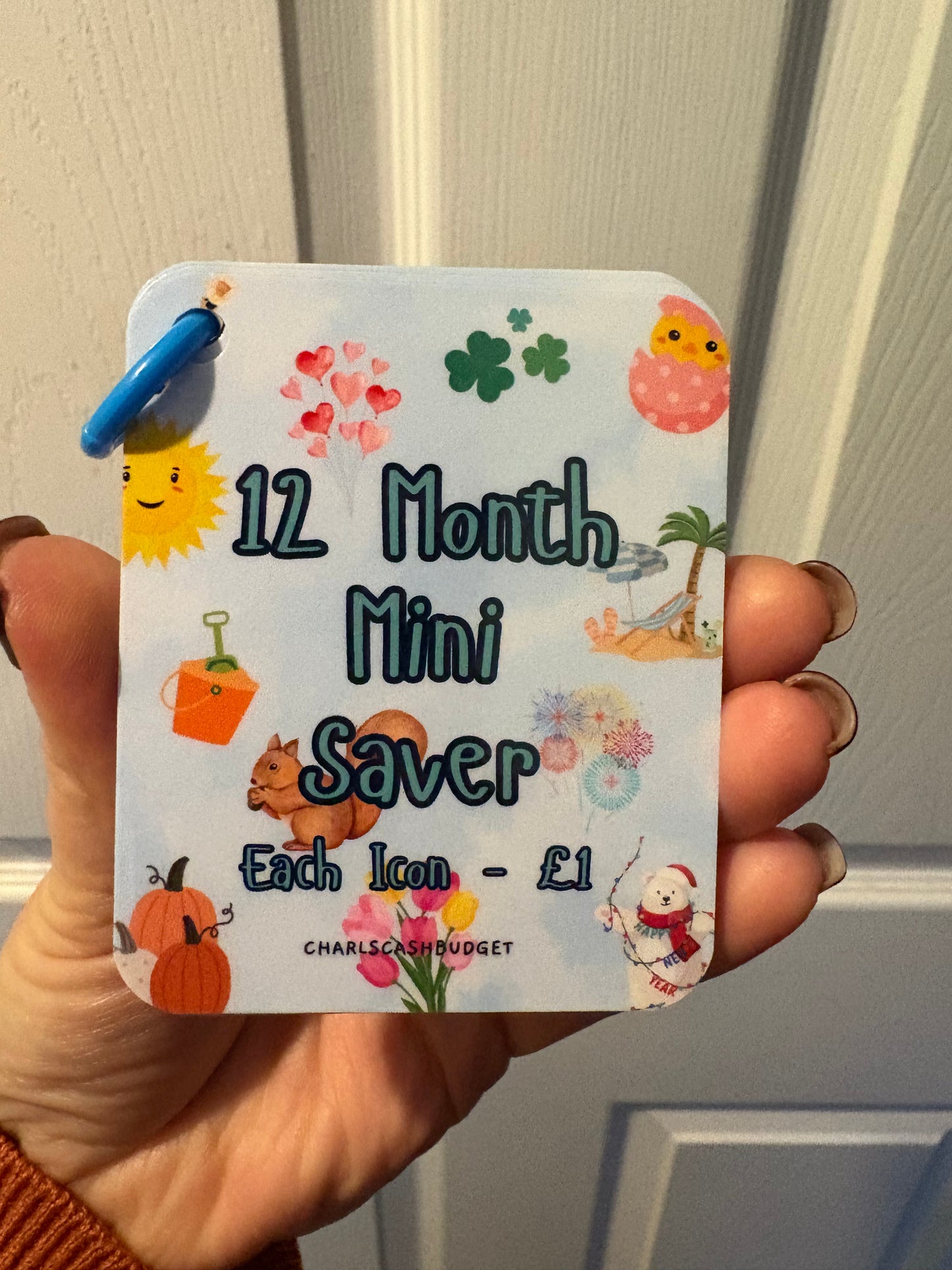 12 Month Mini Saver Booklet