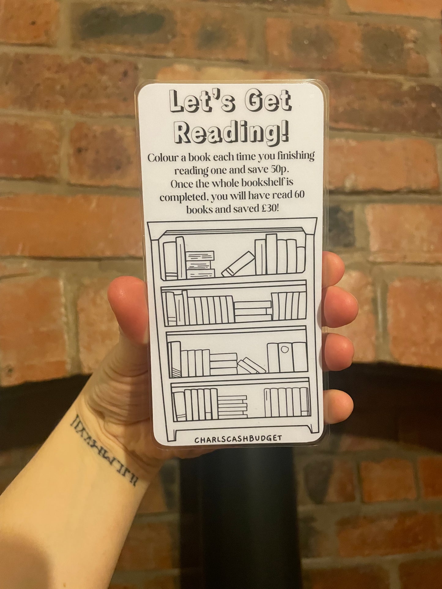 Bookmark Savings Challenge