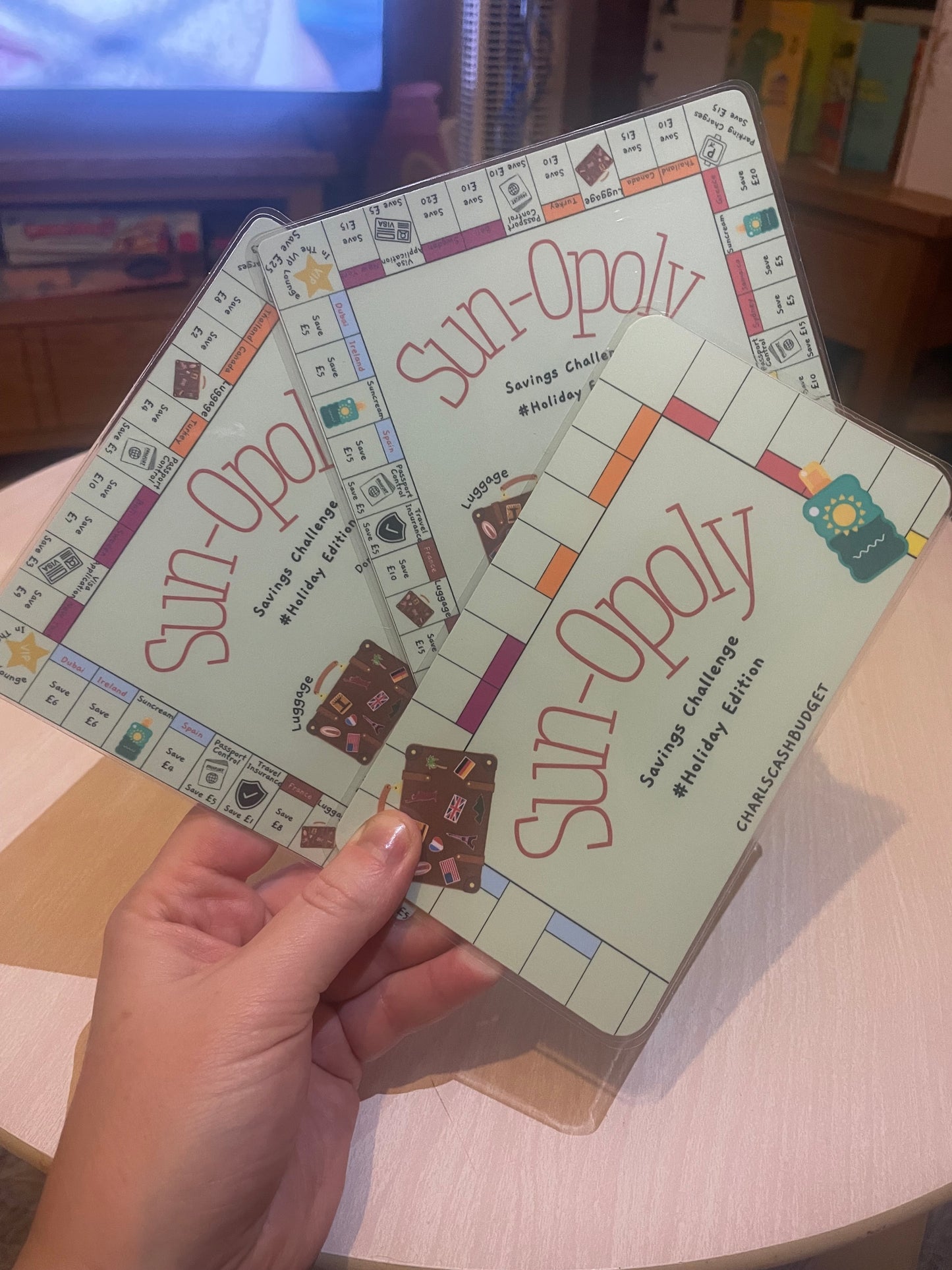 Sun-Opoly Game Savings Challenge