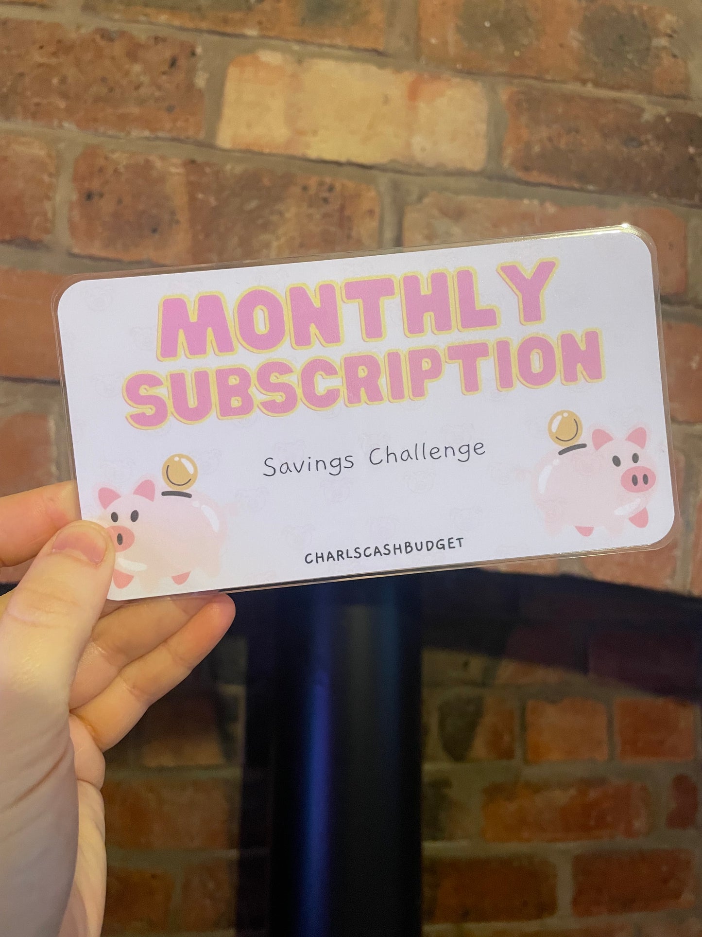 Monthly Subscription Insert