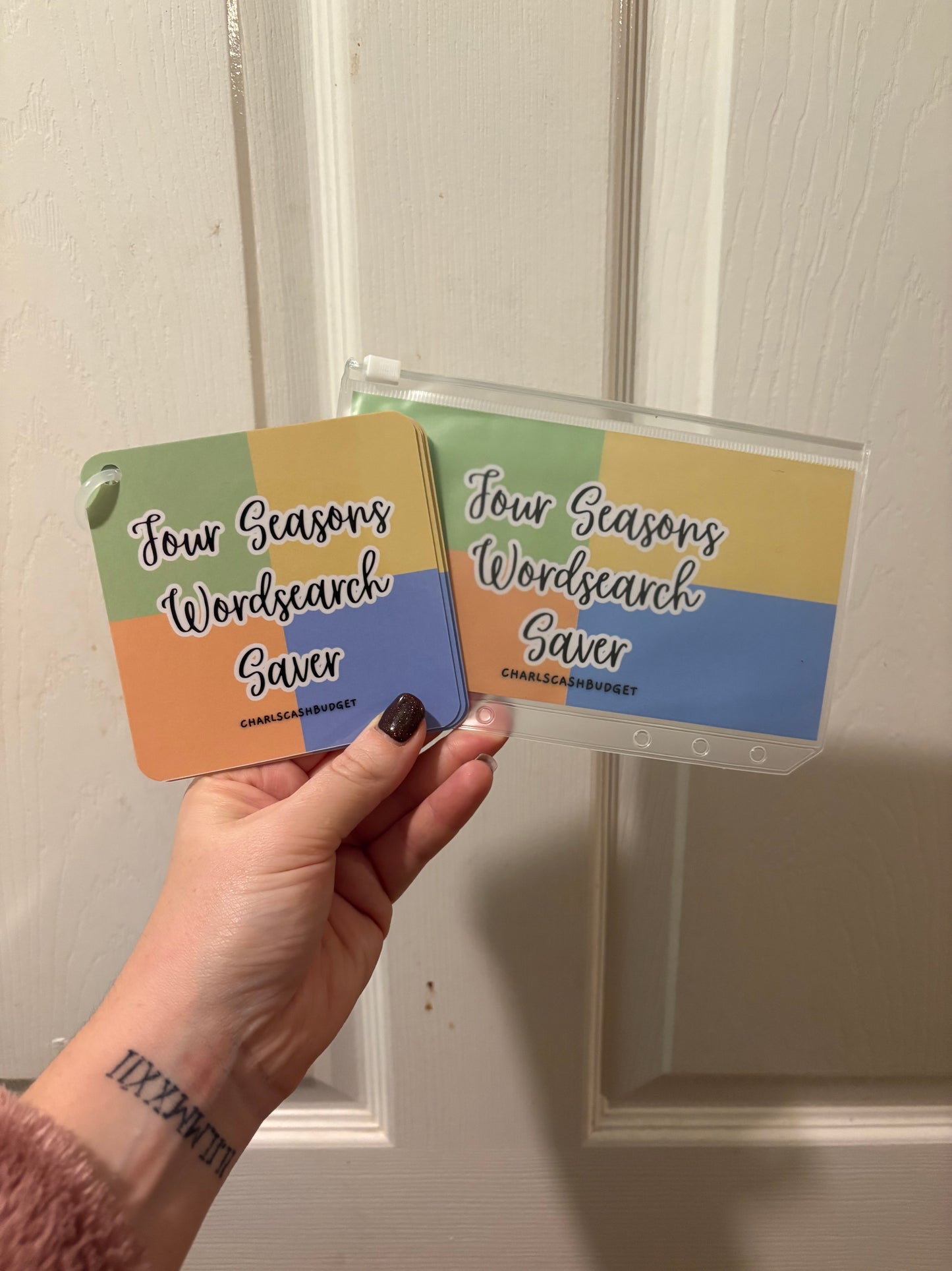 Four Seasons Wordsearch Saver Booklet