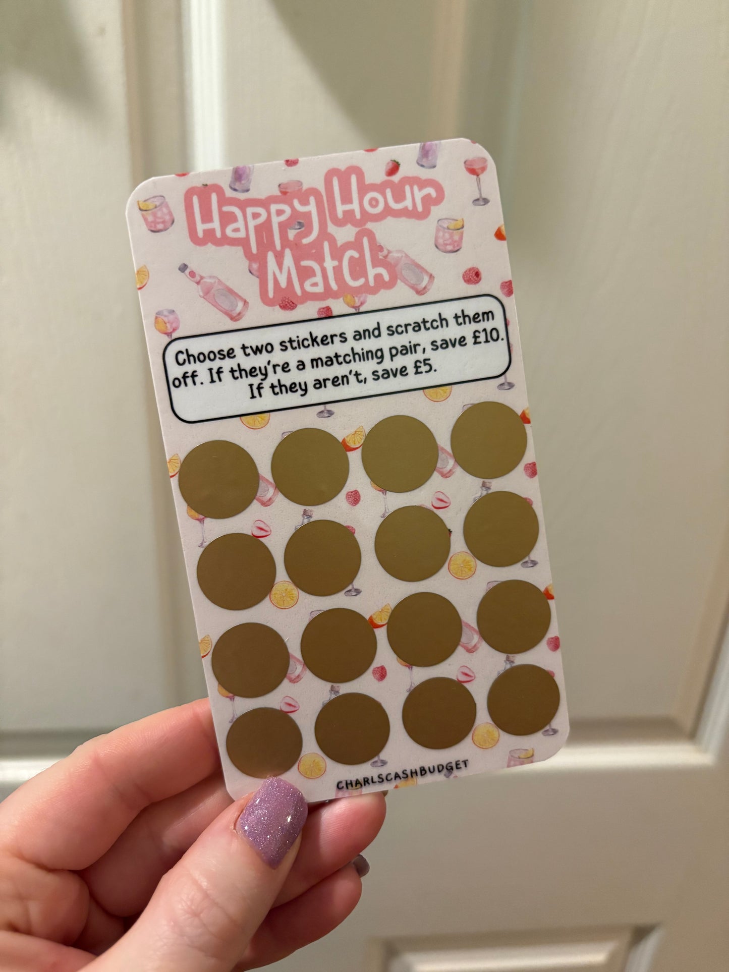 Happy Hour Match Savings Challenge