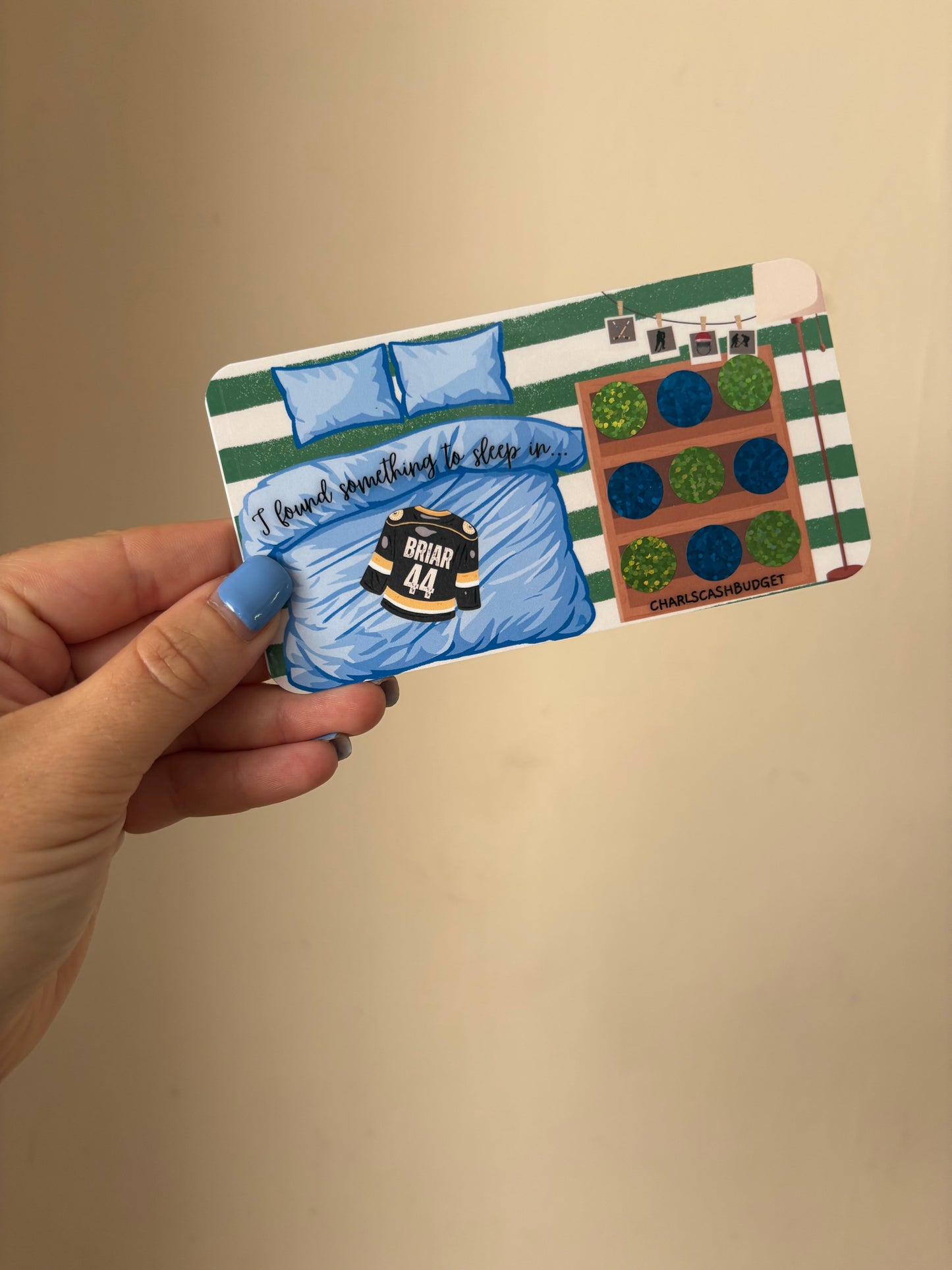 Off Campus Inspired Scratch Off Savings Trackers