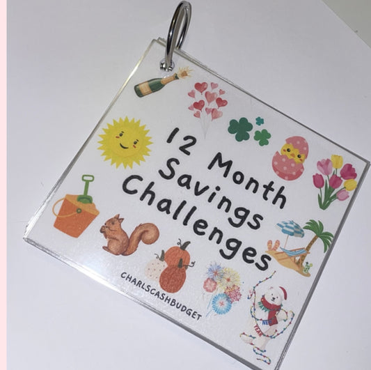 12 Month Savings Challenges