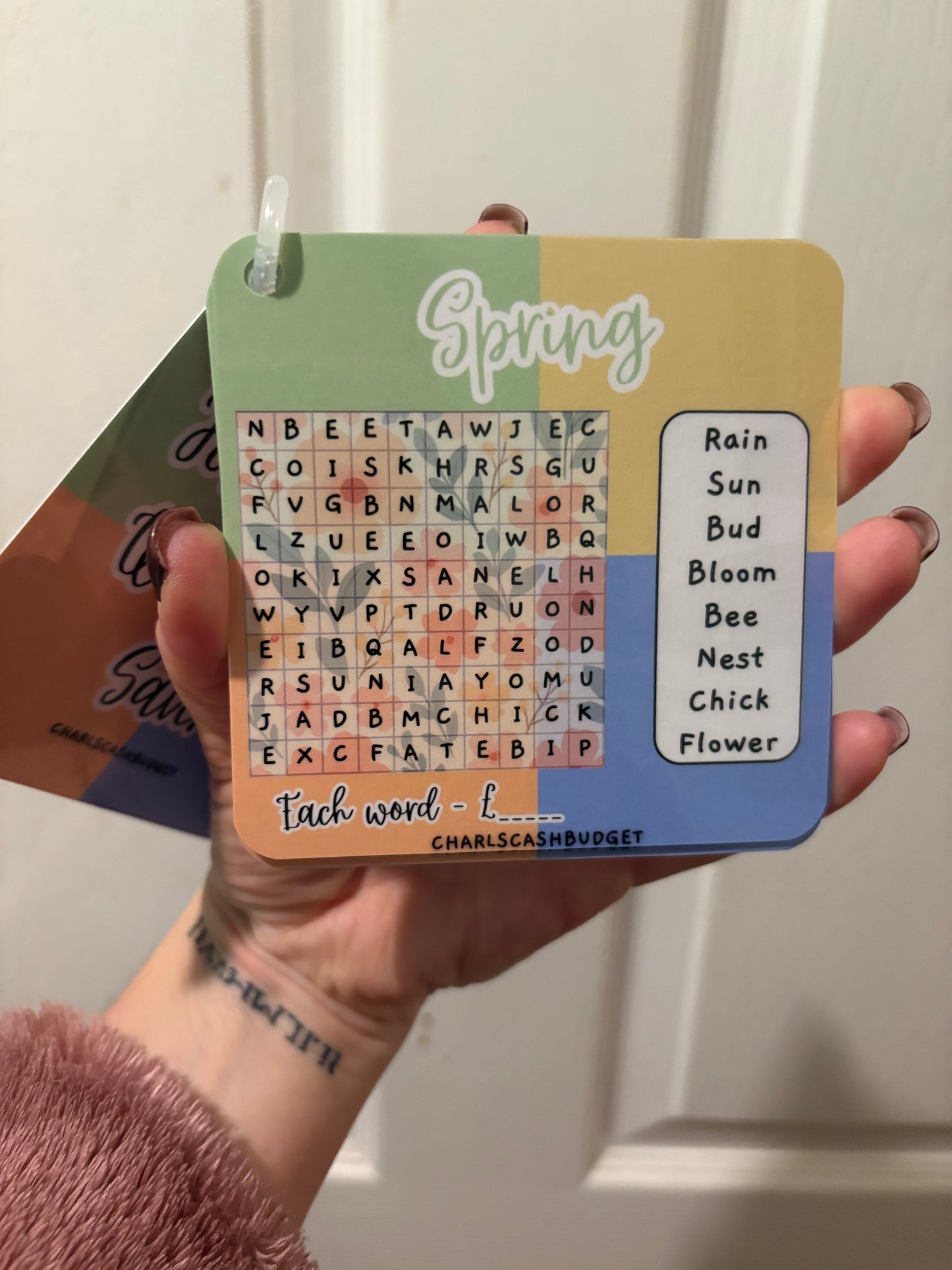 Four Seasons Wordsearch Saver Booklet