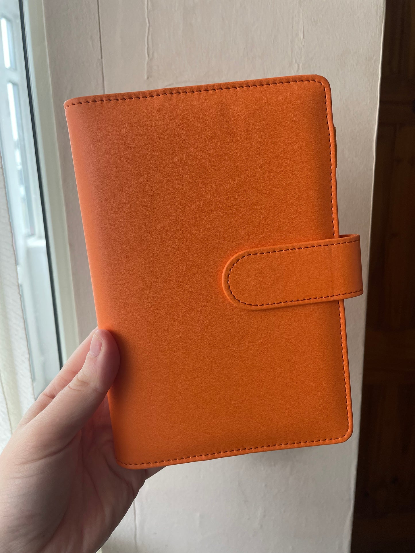 Orange A6 Budget Binder