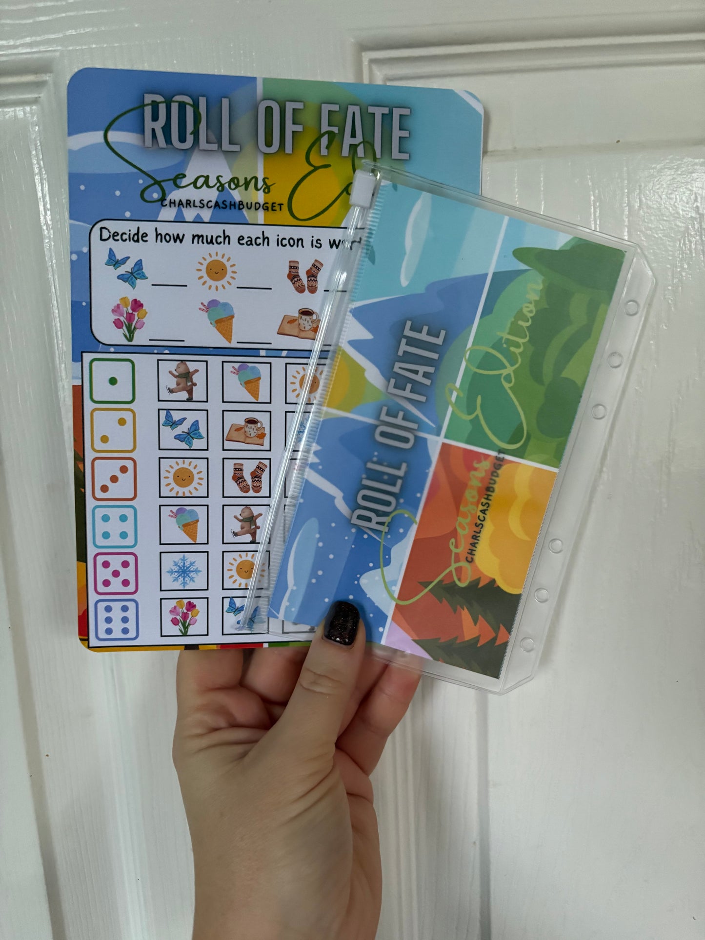 Roll of Fate - Seasons Edition A5 Savings Challenge