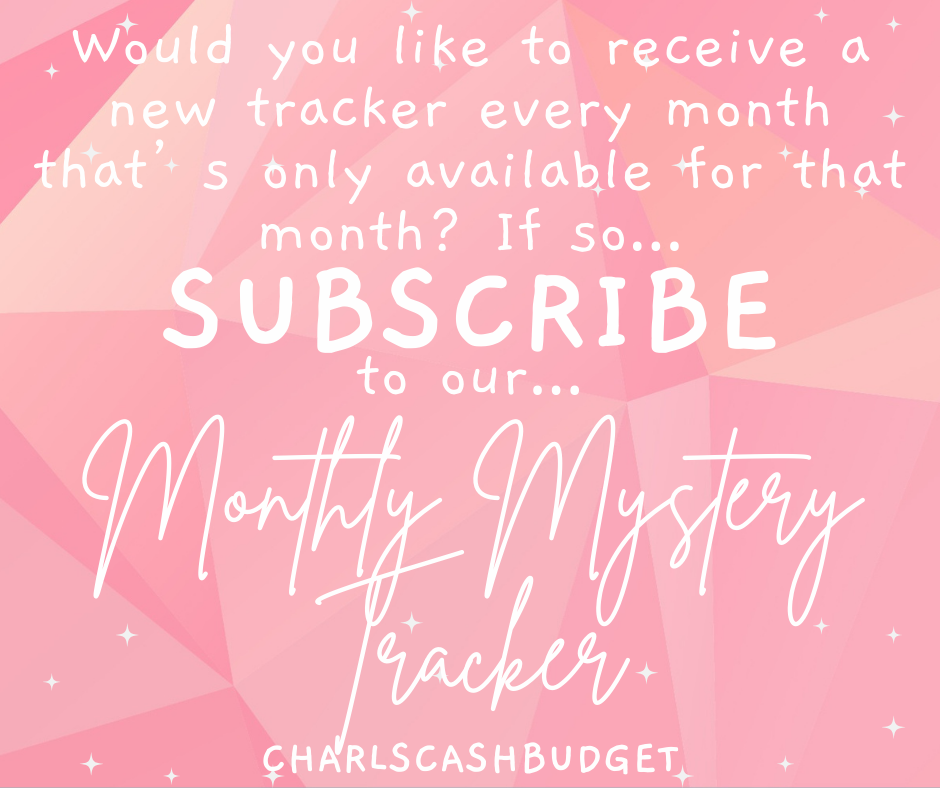 Monthly Tracker Subscription