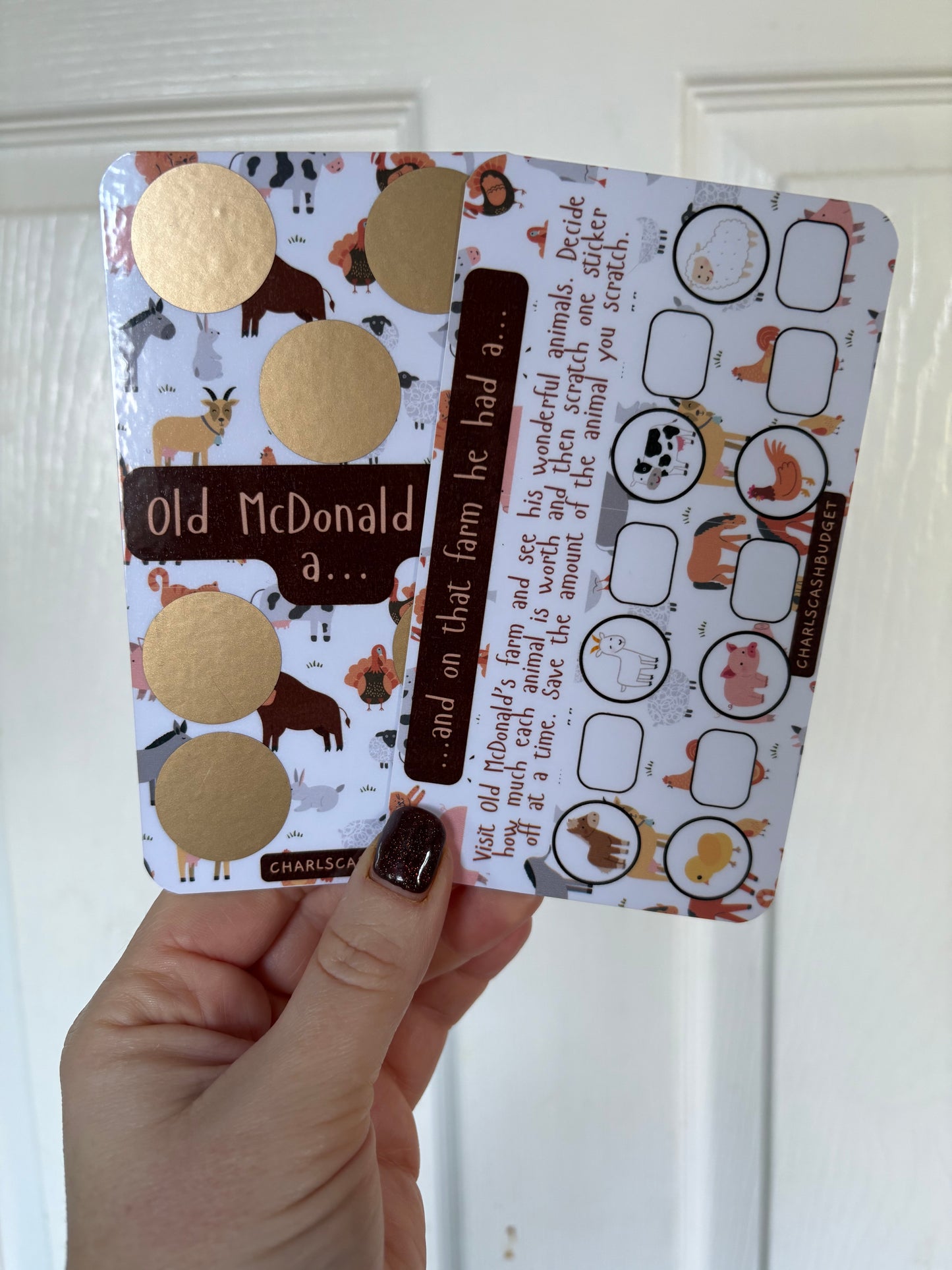 Old McDonald Had…Savings Challenge