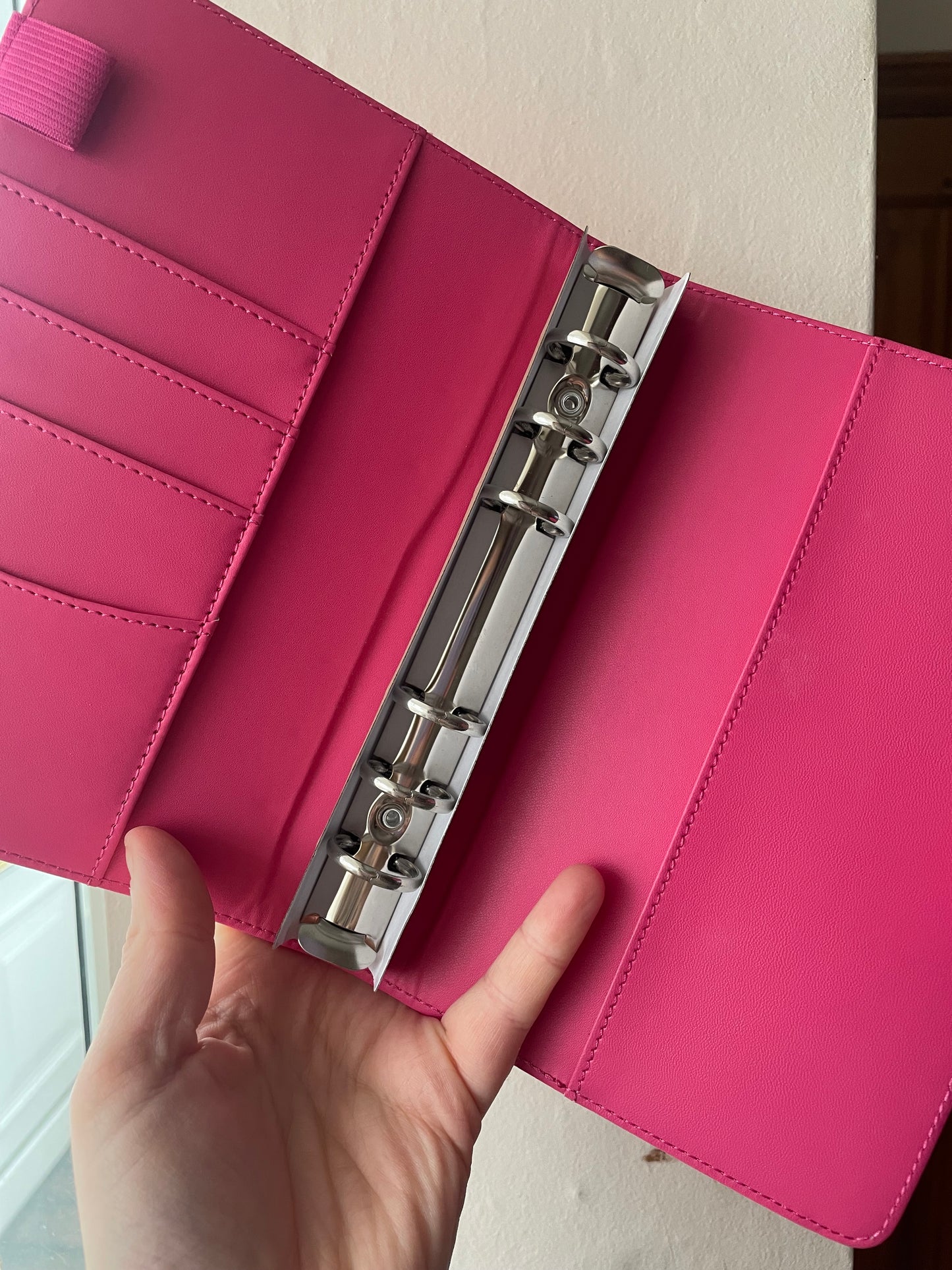 Hot Pink A6 Budget Binder