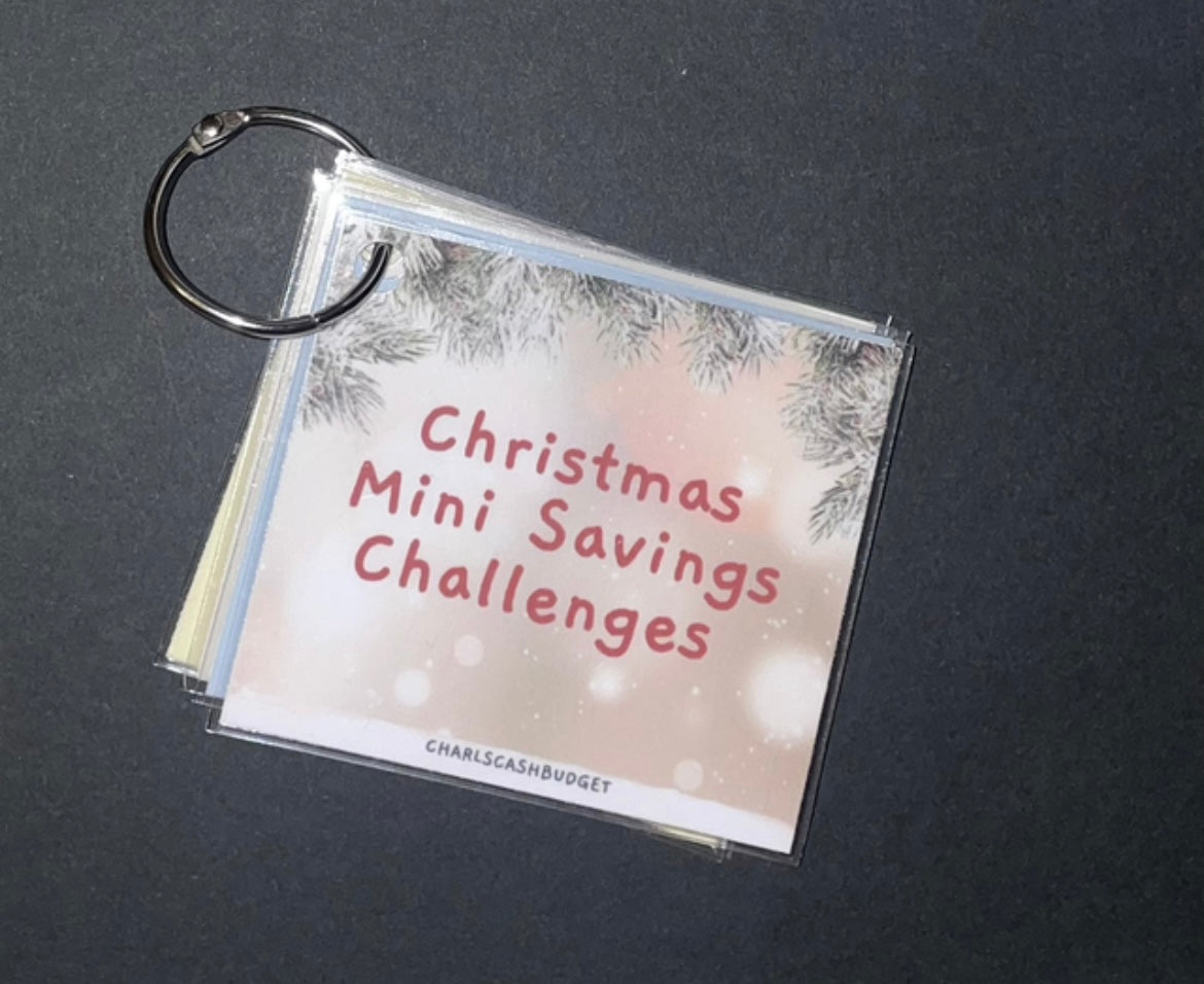 Christmas Mini Savings Challenges