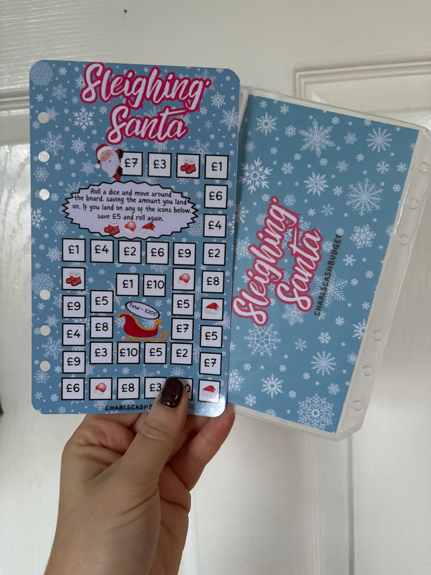 Sleighing Santa Dashboard Savings Challenge