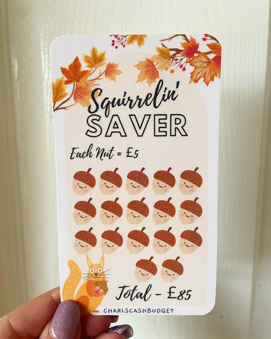 Squirrelin’ Saver Savings Challenge