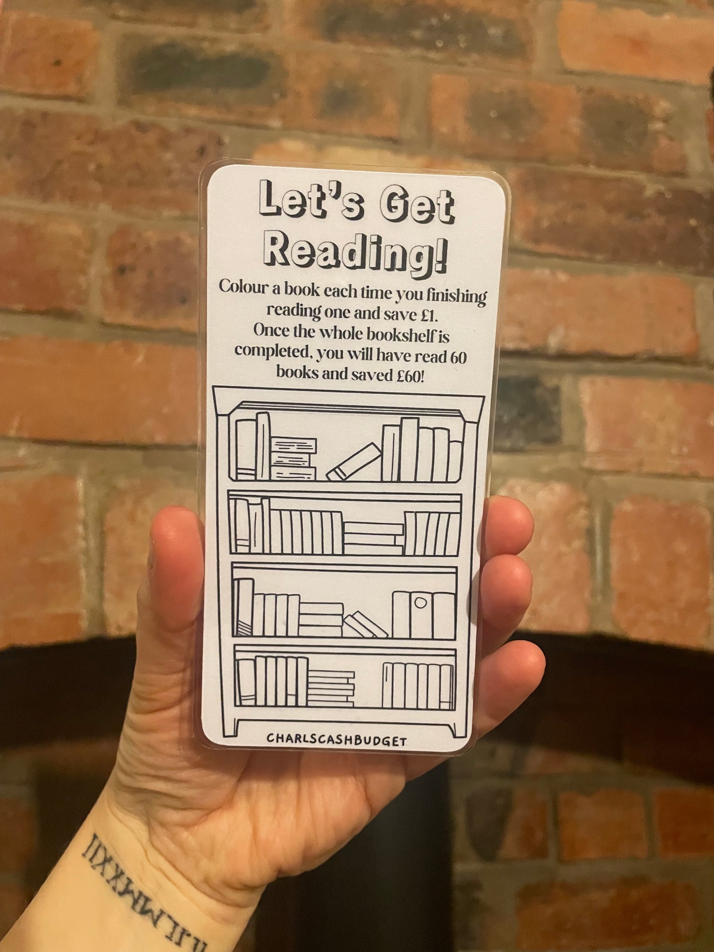 Bookmark Savings Challenge