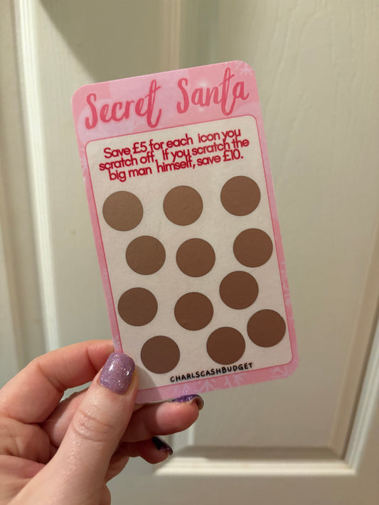 Secret Santa Savings Challenge