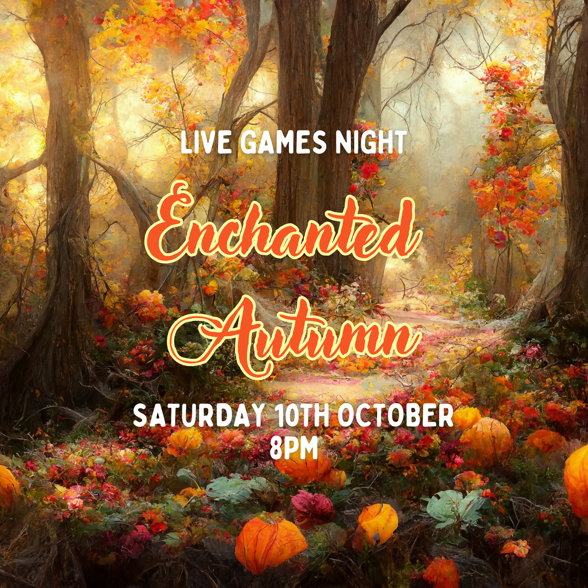 ✨🍂 October Live Evening - Enchanted Autumn 🍂✨