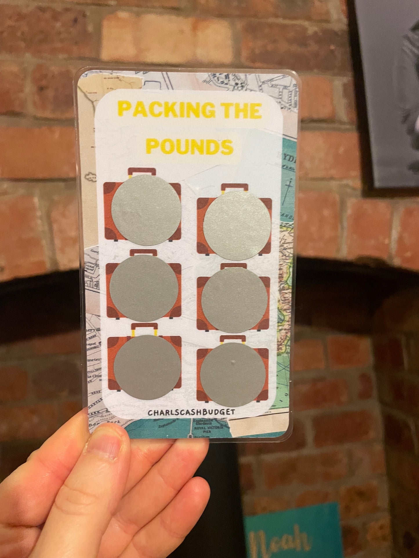 Packing The Pounds Scratch Off Savings Challenge